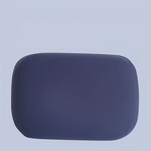 TEMU 휴대용 다기능 허리 베개 - 통기성 쿨링 폴리에스터 의자 쿠션, 사무실 및 운전용, 장시간 앉기에 적합한 휴식 디자인, 컴팩트 구조로 편안함 제공