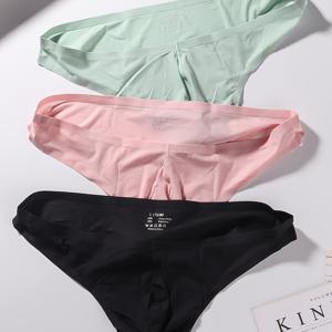 TEMU 3pcs 세트 남성용 하체 팬티 초슬림 아이스 실키 무봉제 삼각형 섹시 패션 비키니 솔리드 컬러 남성 속옷, 남성용 비키니 브리프, 데일리 언더웨어,시스루 베이스 레이어,삼각형 속옷,남성용 시스루 없는 속옷, 미학,현대 남성 속옷,경량 구조,부드러운 질감,활동적인 남성