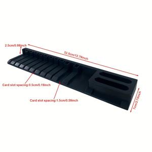 TEMU ZMOON PVC 모델 부품 선반 도구 스탠드 - 취미가 있는 사람들을 위한 정리함, 3가지 유형 제공, 컬러풀한 하이라이팅이 있는 검정색, 모델 및 공예 조립에 이상적, 모델 정리 | 세련된 디자인 | 내구성 있는 구조, 모델 건설 용품