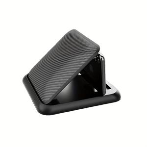 TEMU 내구성 있는 ABS 자동차 대시보드 폰 홀더 - 스마트폰용 조절 가능한 에어 벤트 마운트, 안전한 그립 및 핸즈프리 내비게이션, 대부분의 차량과 호환 가능, 슬림 블랙 디자인, 차량용 폰 홀더