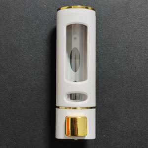 TEMU 1pc 벽걸이 형 비누 디스펜서, 수동 프레스 손 소독제 비누 디스펜서, 샴푸 샤워 젤 비누 디스펜서, 욕실 호텔 체육관 용 로션 컨테이너, 욕실 액세서리