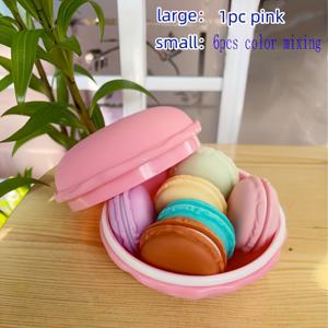 TEMU 7가지의 사랑스러운 마카롱 쥬얼리 보관함 세트, 생생한 색상, 귀걸이, 목걸이, 팔찌에 적합, 할로윈, 크리스마스, 선물 포장에 적합합니다.