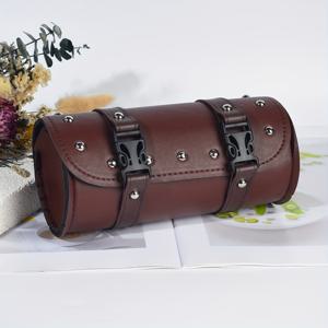 TEMU 범용 레트로 전후면 안장가방, 차량 헤드백, 테일백, 자전거 도구 파우치 라운드 사이드 팩
