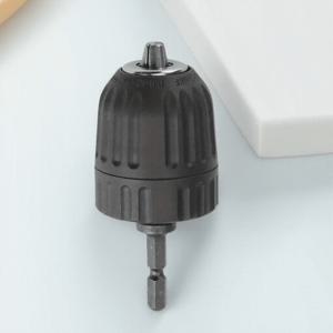 TEMU STONEGO 헤비듀티 키리스 드릴 척 어댑터, 퀵체인지 메커니즘, 0.8-10mm 수용량, 1/4
