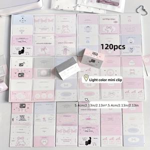 TEMU 120개 귀여운 자체 접착 카드 슬리브 - 하트 & 리본 컷아웃 - 파스텔 핑크 & 블루, 하트, 리본, 별, 하트 & 풍선 - 카와이 일본 애니메이션 스타일 보호 커버 - 생일 파티 장식, 선물 포장, 스크랩북용 - 일본 팝 컬처 콜렉터블과 호환 (행운, 행복, 사탕, 캐릭터, 하트, 리본) - 카와이 팬 & 생일 파티에 이상적