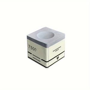 TEMU TP7500 프로페셔널 스누커/풀 큐볼 초콜릿 파우더 - 강화된 그립, 내구성 및 내구성, 7500 포뮬러, 8-9 볼 게임에 이상적, 큐 팁과 호환, 핑크/그레이/화이트 패키징 (플레이어를 위한 이상적인 선물) - 중국산, 개별 포장, 휴일 및 토너먼트에 완벽, 스누커 및 풀용 프로페셔널 등급 초콜릿 파우더, 볼 컨트롤 및 안정성 향상
