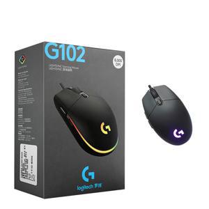 TEMU 로지텍 G102 2세대 유선 게이밍마우스 게임용 게임 컴퓨터 사무용 병행 정품