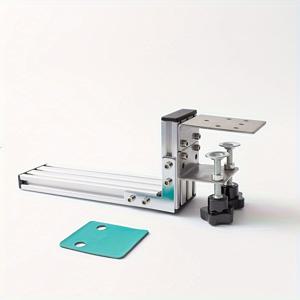 TEMU 알루미늄 브라켓 기어 시프터 SIM 레이싱 게임 클립 테이블 클램프 마운트 - 로지텍 G29, G27, G923, 파나텍 SQ, MOZA, HGP 호환, 레이싱 시뮬레이터 설정,조절 가능한 마운트,튼튼한 클램프,고품질 금속,기어 시프트 홀더,심 레이서스