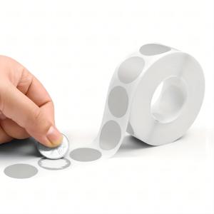 TEMU 직경 12.5mm 골드/실버 스크래치 오프 스티커 1000장/롤, 게임 쿠폰 기프트 카드, 스크래치 오프 게임, 파티 용품, 장식 라벨, 실버 스티커, 내구성 스티커, 접착 라벨, 원형 스티커, 대량 스티커, 공예 애호가, 이벤트 플래너용