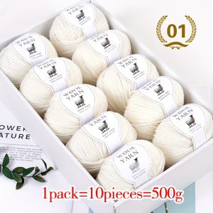 TEMU 호주 울 원사 10볼 [팩당 500그램 / 10볼]. 중간 두께의 혼합 울 원사, 290울 원사. 적당한 두께로 뜨기 쉽고 부드럽고 따뜻합니다. 스웨터, 조끼, 코트, 셔울, 스카프, 모자 등 모든 종류의 DIY 니트 아이템을 크로셰하는 데 적합합니다|뜨개실