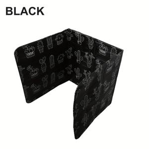 TEMU 접이식 3패널 알루미늄 오일 스플래시 가드 - 가스 레인지용 내열 스토브 스플래터 스크린, 84.5x32.5x0.08cm, 주방 요리 방패, 선인장 & 사막 장면 디자인, 주방용 가스 레인지