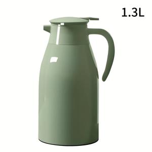 TEMU 1개 33.61oz/1000L 또는 63oz/1900ml 대용량 이중벽 진공 단열 커피포트, 12시간 보온 24시간 보냉 - RV 야외 캠핑 피크닉 사무실 여행 가정용 차주전자, 휴대용 디자인,스타일리시한 음료용품,내구성 있는 구조,고품질 유리,보온 플라스크,음료 용기|커피