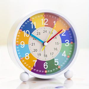 TEMU 무음 4.5인치 교육용 알람 시계