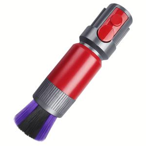 TEMU 다이슨 V7 V8 V10 V11 V15 청소기용 V8 V10 무흔 먼지 브러시, 부드러운 솔 먼지 제거 브러시, 미세 표면용, 경량 클리너 부착물,컴팩트 브러시 디자인,내마모성 소재,내구성 있는 플라스틱 브러시,청소 브러시,진공 부착물,반려동물 주인