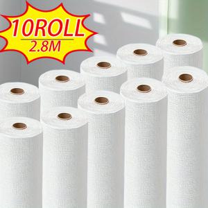 TEMU 10롤 3D 폼 벽지 스티커 - 자체 접착식 비닐 데칼, 쉽게 청소 및 절단 가능, 세탁 가능한 홈 데코용 벽 패널, 주방, 침실, 사무실, 기숙사용 - 벽지, 침실, 기숙사 장식용 벽지, 모던 벽지, 쉬운 설치 벽지