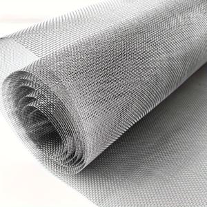 TEMU 1 롤 304 스테인레스 스틸 미세 와이어 메쉬, 1mm 두께, 