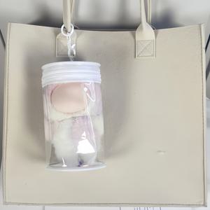 TEMU 1개 인형용 걷기 가방, 작은 병 labubu 스타 사람 spPlushDoll 수납 울음팩 {인형 제외}, 인형 액세서리, 필수품, 컴팩트 정리함, 재미있는 보관소, 휴대용 케이스, 플라스틱 컨테이너, 인형 울음팩, 컬렉터즈 이템, 신규맘