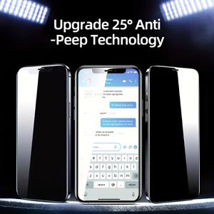 TEMU 삼성 갤럭시 S21, S22, S23, S24, S25 시리즈용 3개 세트 방유, 방진, 프라이버시 스크린 프로텍터 - 전체 커버리지, 지문 방지, 강화 유리, 광택 마감, 프라이버시 스크린 가드 | 슬림한 폰 액세서리 | 강화 유리 프로텍터