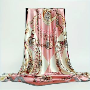 TEMU 1pc 90*90cm 사각 스카프, 패션 프린트 따뜻한 헤드 스카프, 야외 헤드 스카프, 사계절 얇은 사각 스카프, 새로운 에어컨 방 헤드 스카프, 인기 있는 여성 헤드 스카프
