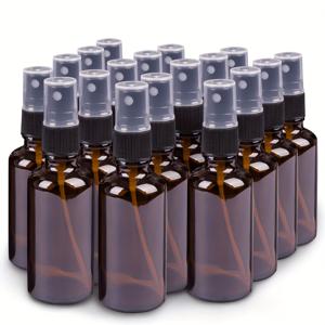 TEMU 10개입 호박색 미스트 스프레이 병 - BPA/포름알데히드/PVC 무첨가, 내구성 있는 다크 브라운 병, 에센셜 오일, 향수, 알코올, 스킨케어용 방수 분무기