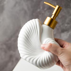 TEMU 심플한 노르딕 세라믹 로션 병 손세정제, 샤워 젤, 샴푸 및 컨디셔너 분배용 병 호텔 욕실 용품