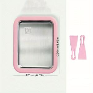 TEMU 3개/세트 어린이용 홈메이드 간단한 기계 - 304 스테인리스 가정용 소형 요거트 스터프라이기, 작은 도구