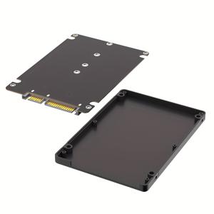 TEMU M.2 SSD를 2.5 SATA 케이스로 변환, B & M 키 SATA SSD 변환기 2.5인치 SATA 3.0 카드, 7mm 플라스틱 쉘 포함, M.2 NVME에 적합하지 않음