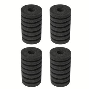 TEMU 4개 세트 수족관 필터 교체용 스펀지 - XY-2830/XY-2831/PK002 호환, 염소 제거, 어항 및 연못 펌프용 고효율 여과 시스템, 원통형 내구성 폼, 수중 애호가를 위한 제품