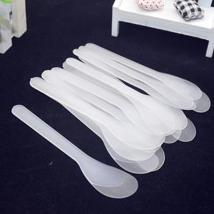TEMU 50개의 얼굴 마스크용 무해한 플라스틱 스파투라 세트 - 화장품 크림을 혼합하는 전문 도구, 샘플링 및 얼굴 관리 제품을 적용하는 5인치 투명 스푼, DIY 미용 액세서리, 배터리가 필요하지 않음