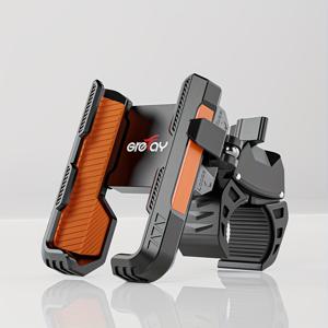 TEMU 업그레이드된 자전거 핸드폰 마운트, 퀵 릴리즈, 360도 회전, 내구성 있는 플라스틱, 22-45mm 핸들바 및 4.5