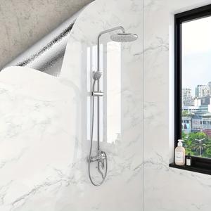 TEMU 1롤 엑스트라 와이드 80cm (31.5인치) 자가 점착 벽지 - 고급스러운 두께 (0.3mm), 방수, 방유, 스크래치 및 얼룩 방지 - 벗겨서 붙이는 욕실, 주방, 거실, 사무실, 기숙사 - 캐비닛, 백스플래시를 위한 간편한 설치|거실장