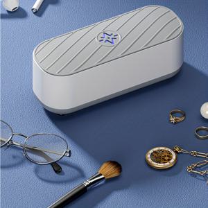TEMU 딥 클리닝 사운드웨이브 기술 청소기, 원버튼 시작, 360° 종합 청소 - 안경, 보석, 치아 교정기, 교정기, 시계를 위한 빠른 청소 서비스 제공 - AA 배터리 작동 (배터리 미포함)