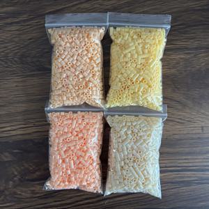 TEMU DIY 수제 주얼리 만들기용 4개 세트 2000pcs 5mm 대형 구멍 퓨즈 비즈 - 창의적인 공예를 위한 멜팅 픽셀 퍼즐 비즈 - 주얼리 디자이너에게 완벽한
