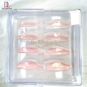 TEMU 4개 세트 DrlLash 슈퍼 소프트 리프트 & 컬링 패드 - 알코올 프리, 글루 필요없음, 전문가급 살롱 등급 퍼머 몰드, 강화된 속눈썹 리프트, 도매 패키지, 자가 접착식 스티키 속눈썹 리프팅 실드, 속눈썹 강화기 | 소프트닝 패드 | 고 투과성 재료, 속눈썹 리프트 실드