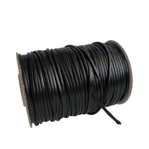 TEMU 100야드 롤 2mm 4mm 5mm 6mm 블랙 PU 가죽 플랫 왁스 로프 - DIY 팔찌, 목걸이, 가방 제작용 비탄성 짜임줄 - 일본/한국 스타일 액세서리, 광택 마감, 디자인, 액세서리 디자이너용 스트링