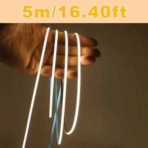 TEMU Acosh 네온 USB 전원 COB LED 스트립 조명 - 3mm 초슬림 유연한 터치 디머, 3000K 웜 화이트 & 6500K 화이트, 실시간 밝기 표시, 실내 주방 장식용 다목적 조명, 컴팩트 디자인, 매끄러운 통합