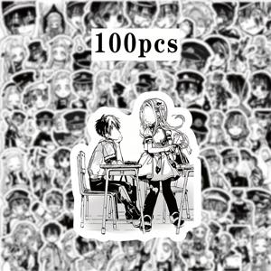 TEMU 100개 갈매기 아카데미 스티커 - 애니메이션 팬을 위한 완벽한 선물, 물병, 스케이트보드, 노트북, 수하물에 적합