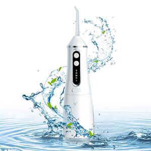 TEMU HOOYS 휴대용 무선 500ml 대용량 휴대용 구강세정기 노즐 4종 세트 보내기