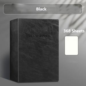 TEMU 368장/736페이지 A5 빈 스케치북 - 두꺼운 색다른 가죽으로 된 드로잉 노트북, 스케줄링, 일기 쓰기, 사무용으로 적합, 사무용품 | 색다른 가죽 노트북 | 튼튼한 커버