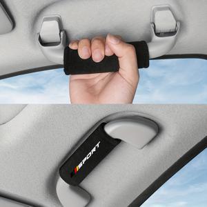 TEMU 2개 세트 플러프 자동차 루프 도어 핸들 커버 & 암레스트 커버 - 아우디, BMW, , 폭스바겐, 토요타 호환 가능