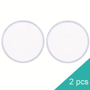 TEMU 2pcs 화이트 젤 발목 지원 패드 아이스 스키, 하키, 롤러블레이드, 하이킹, 사이클링 및 스키 부츠 - 에르고노믹 아이스 발목 쿠션 디자인, 스포츠 발목 지원, 아이스 스키 액세서리, 안전한 핏 패딩