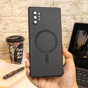 TEMU 삼성 갤럭시 노트 10 플러스/노트 10 호환 슬림 소프트 럭셔리 매트 솔리드 컬러 케이스, 카메라 렌즈 보호 기능 포함