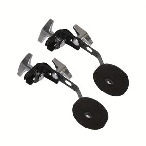 TEMU 2pcs 14인치 소형 드럼 무트 - 금속, 블랙, 드럼용 조절 가능한 볼륨 제어, 드럼 사운드프루핑 | 조절 가능한 볼륨 무트 | 금속 장식