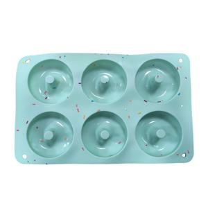 TEMU 다양한 색상으로 제공되는 식품용 실리콘 도넛 몰드, 달걀 스틱 베이킹 도구, 쿠키 및 머핀 제작에 적합, 오븐 사용 가능, 식기세척기 안전 직사각형 실리콘 도넛 팬