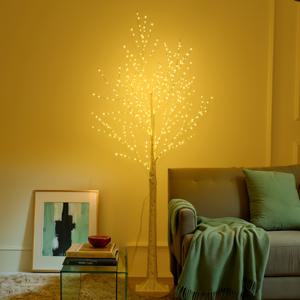 TEMU 1pc 70In/59In/47In 조명 LED 백합 나무, 인공 구리 와이어 LED 백합 나무 바닥 램프 가정 휴일 파티 부활절 어머니의 날 장식