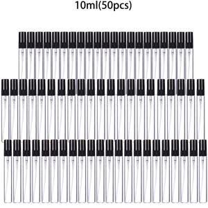 TEMU 5ml & 10ml 휴대용 리필 가능한 향수 스프레이 병 - PVC 프리 유리 및 플라스틱 여행용 미세 분무기, 에센셜 오일/콜로뉴/스킨케어용 - 누출 방지 디자인|오일스프레이