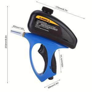 TEMU HOTU 모래 블래스터 연마용 소형 노즐 샌드블라스팅 건 메탈 글라스 방식 녹슬지 않는 샌드블라스팅 녹 제거기 수동 모래 블래스터 홈 개선 및 자동차 수리용