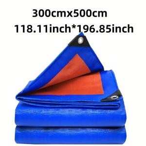 TEMU 1pc 방수 선루프, 다목적 먼지 및 비 방지 커버, 지붕, 캠핑, 수영장, 보트, 자동차 및 방수 처리에 적합합니다.