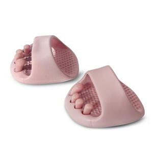 TEMU 핑크색 반손바닥야오야오 슬리퍼, 세련된 디자인과 내구성 있는 신발로 실내용으로 적합하며 휴일 선물로도 좋습니다|슬리퍼|지압슬리퍼|실내화