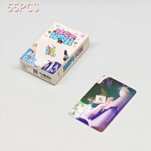 TEMU 55개 NCT-WISH 포토 카드, 스타 머천다이즈 앨범 셀피 프린팅 로모 카드 팬 선물 | 생동감 넘치는 일러스트 | 고품질, 수집용 카드,팬 상품,스타일리시 상품,장식용 카드, 종이,팬 메모라빌리아,위시 멤버스